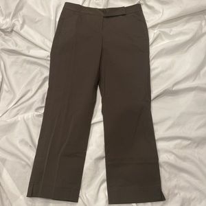 New Isda&Co refined cotton hunter green straight pants